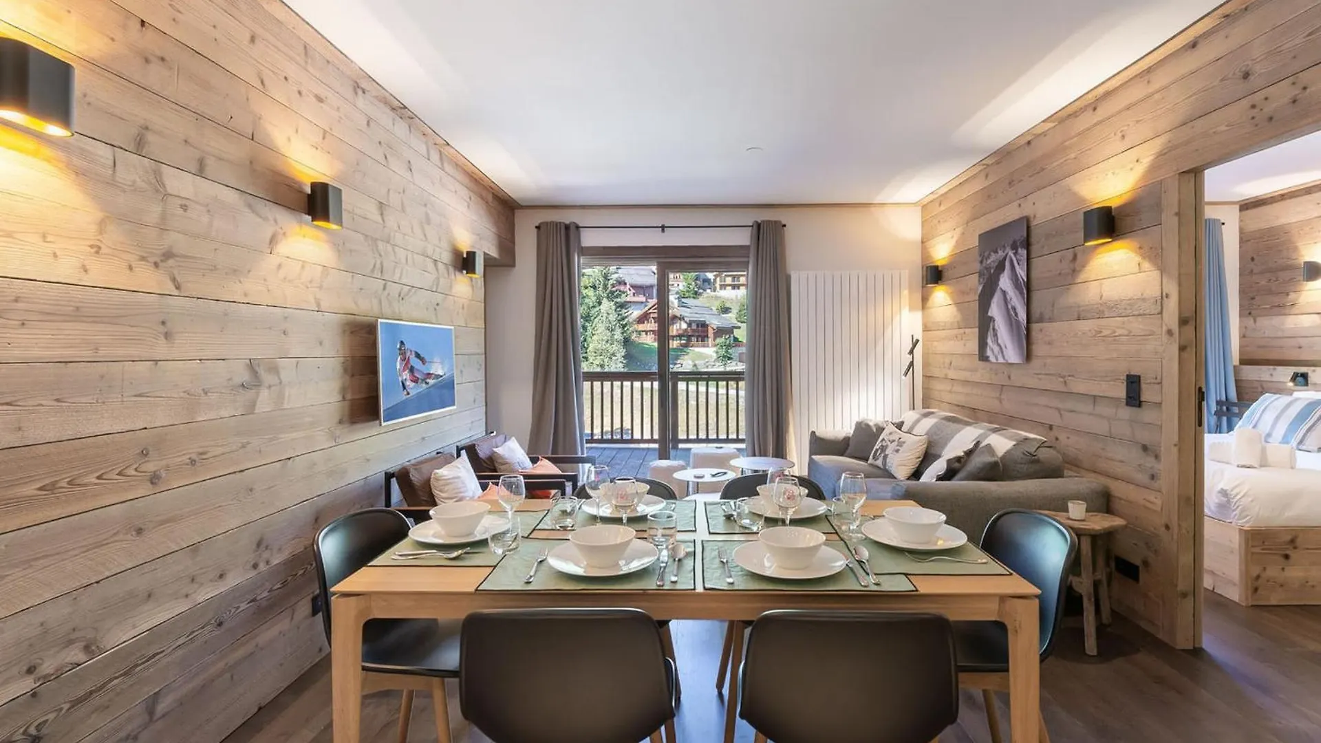 Appartement Familial Au Coeur De Meribel, Proche Pistes Avec Balcon Et Parking - Fr-1-565-100 Les Allues Apartment